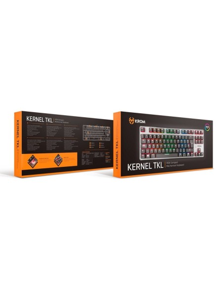 Krom Teclado mecanico RGB Krom KERNEL TKL ten key