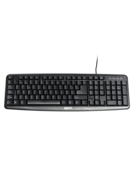 iggual Teclado estandar CK BASIC 105T negro