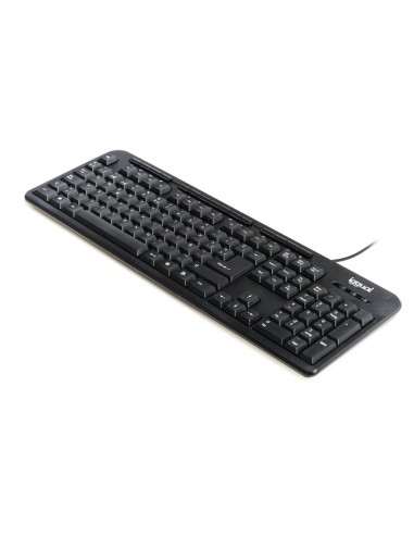 iggual Teclado multimedia CK BASIC 120T negro