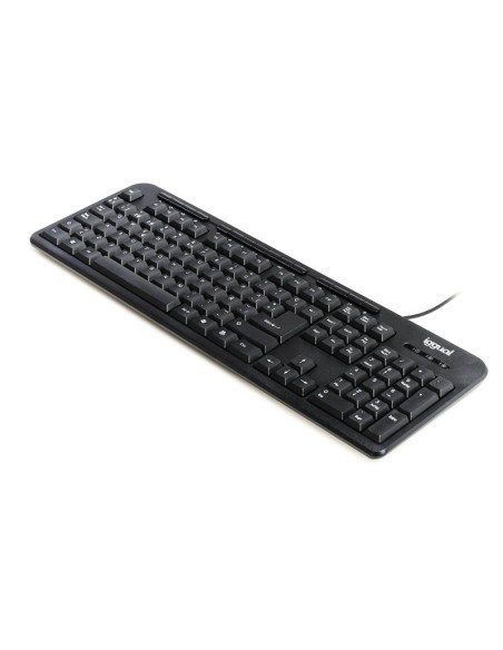 iggual Teclado multimedia CK BASIC 120T negro