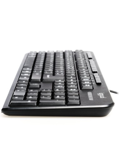 iggual Teclado multimedia CK BASIC 120T negro
