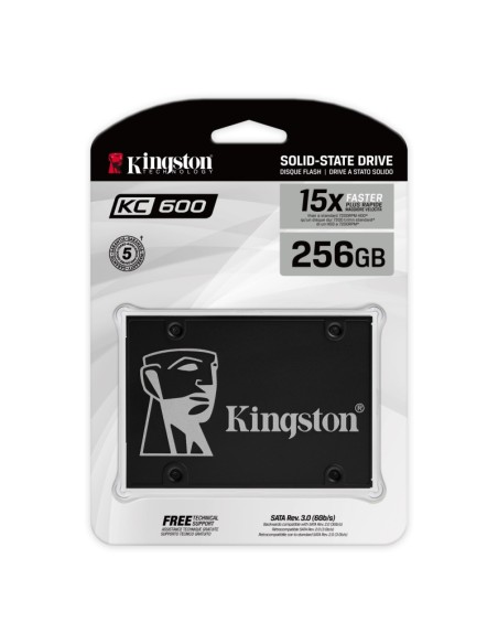 Kingston SKC600 256G SSD NAND TLC 3D 25