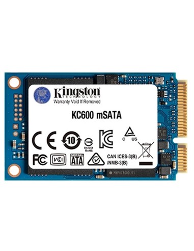 Kingston SKC600MS 256G SSD 256GB TLC 3D mSATA