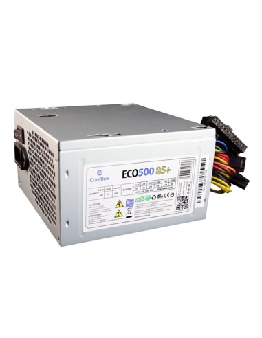 CoolBox Fuente Alim ATX ECO 500 85 EFI