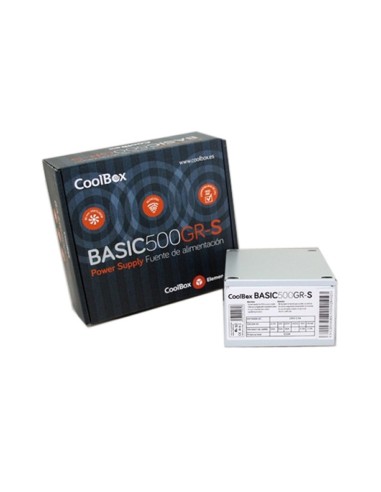Coolbox Fuente AlimSFX 500GR S CEROHS