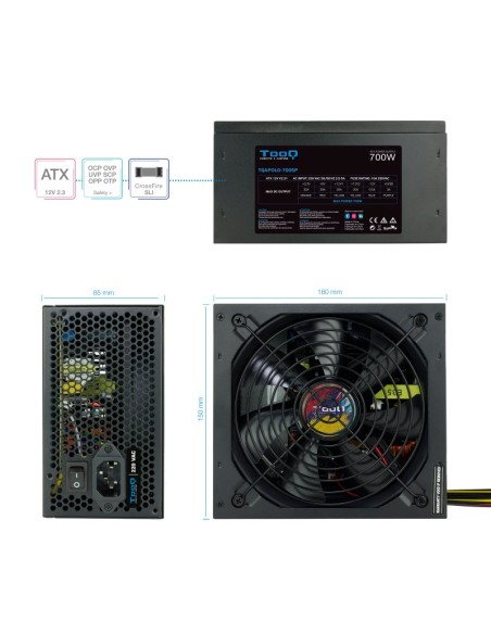 Tooq Fuente Alimentacion TQAPOLO 700SP 700W