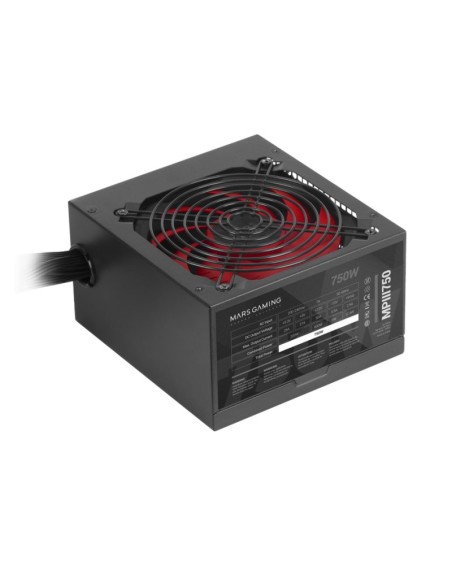 MARS GAMING Fuente Alimen MPIII 750W 85 Silent