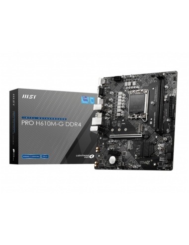 MSI Placa Base PRO H610M G DDR4 mATX 1700