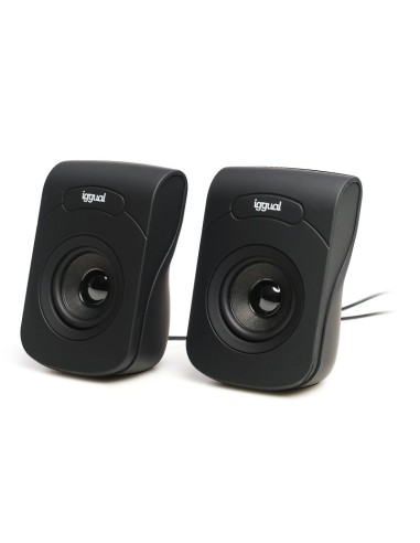iggual Altavoces 20 6W mini jack USB