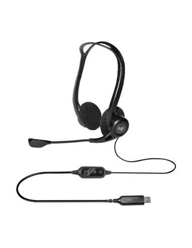 Logitech PC960M Auricular USB Suspension Ruido