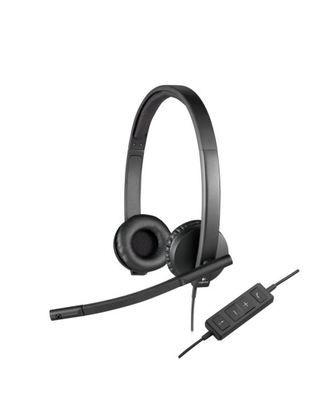 Logitech Auricular STEREO H570e USB
