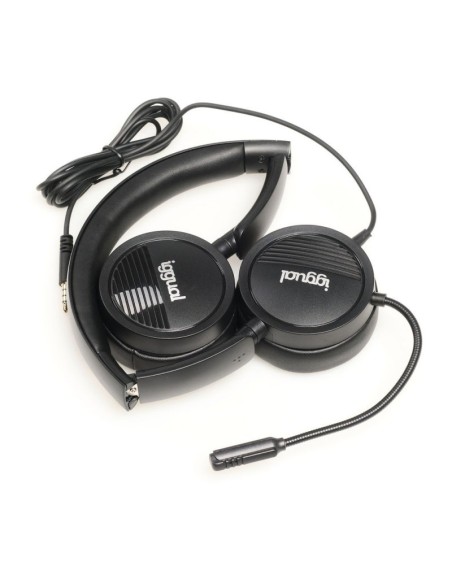 iggual Auriculares con micro Dual Tech USB 35 mm