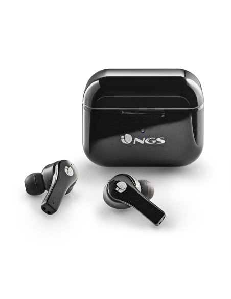 NGS Auriculares ARTICABLOOMBLACK Wireless Black