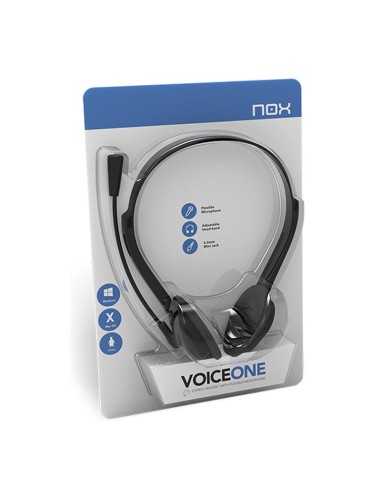NOX Auricular Stereo con micro flexVOICE ONE