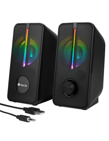 NGS Altavoces GAMING RGB 12W USB GSX 150
