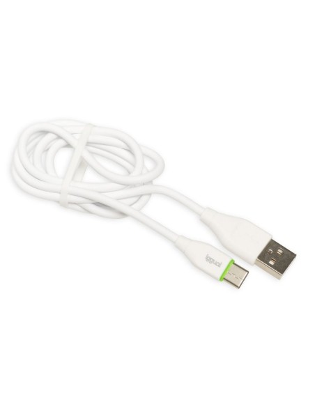 iggual cable USB A USB C 100 cm blanco
