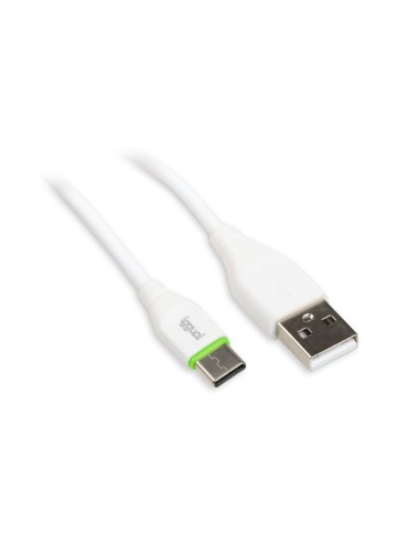 iggual cable USB A USB C 100 cm blanco
