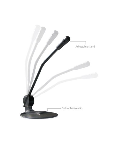 Ewent EW3550 Microfono Multimedia Negro