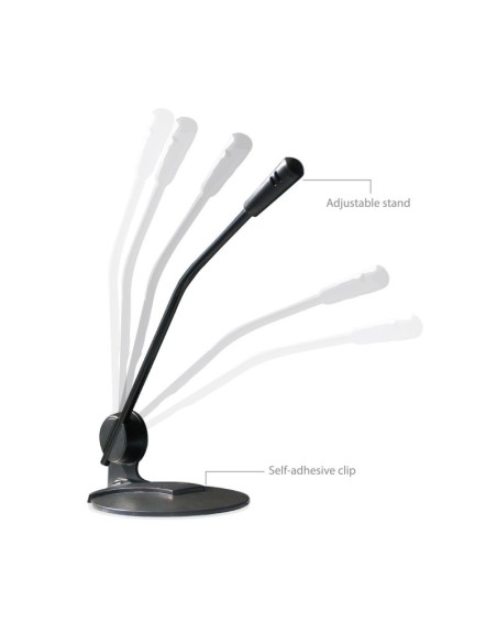 Ewent EW3550 Microfono Multimedia Negro