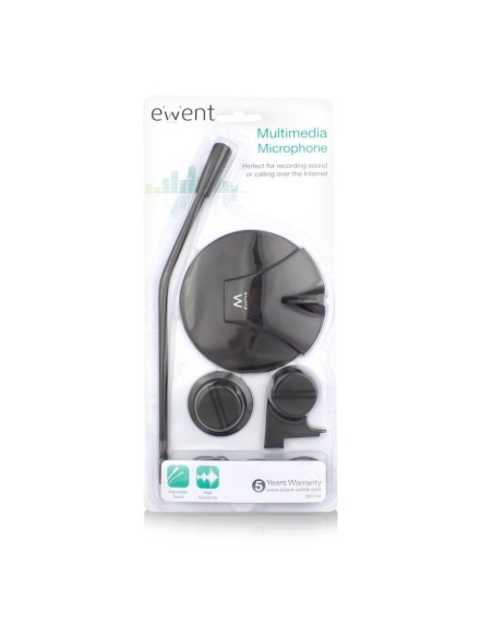 Ewent EW3550 Microfono Multimedia Negro