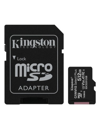 Kingston SDCS2 512GB microSD XC clase 10 512GB c a