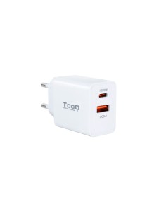 Tooq Cargador de pared doble USB C PD USB A
