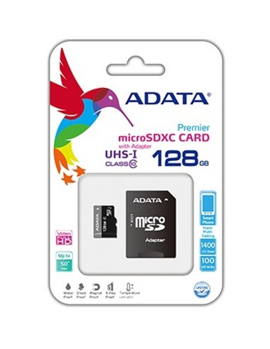 ADATA MicroSDHC 128GB UHS I CLASS10 c adapt