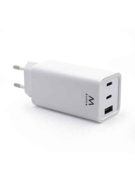 EWENT Cargador carga rapido 65w usb c y usb a