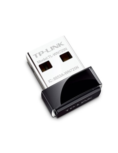 TP LINK TL WN725N Tarjeta Red WiFi N150 Nano USB