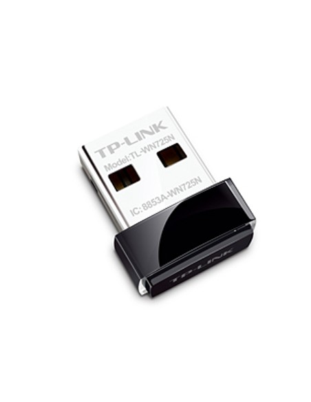 TP LINK TL WN725N Tarjeta Red WiFi N150 Nano USB