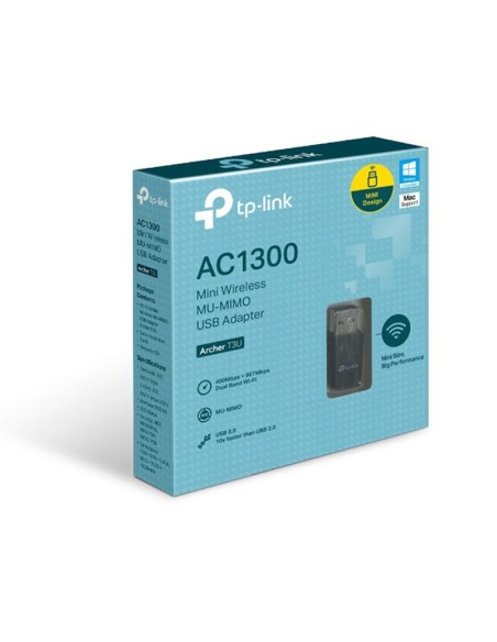 TP Link Archer T3U Mini Adaptador USB WiFi AC1300