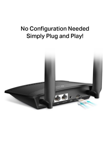 TP LINK TL MR100 Router 4G LTE WiFi N300