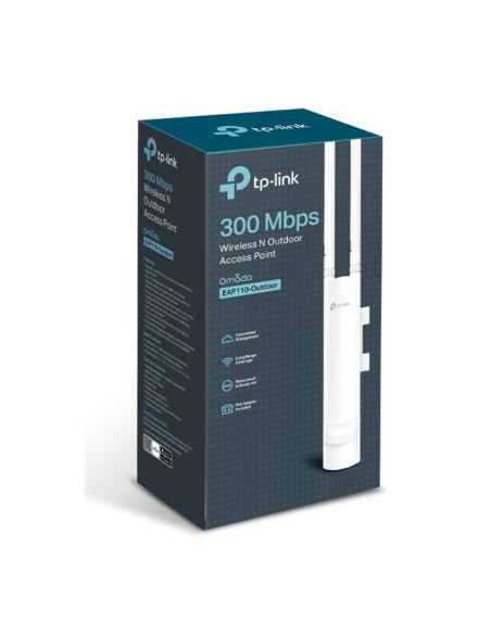 TP LINK EAP110 Outdoor Punto Acceso N300 PoE