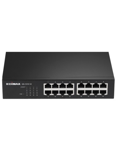 Edimax GS 1016 V2 16 Port GbE Switch Desk Rack