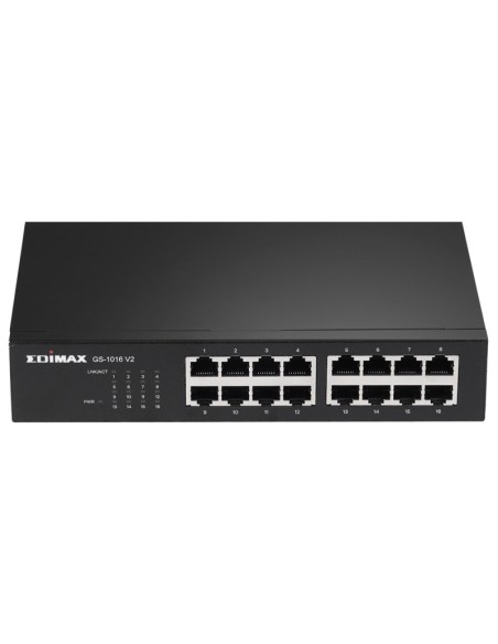 Edimax GS 1016 V2 16 Port GbE Switch Desk Rack