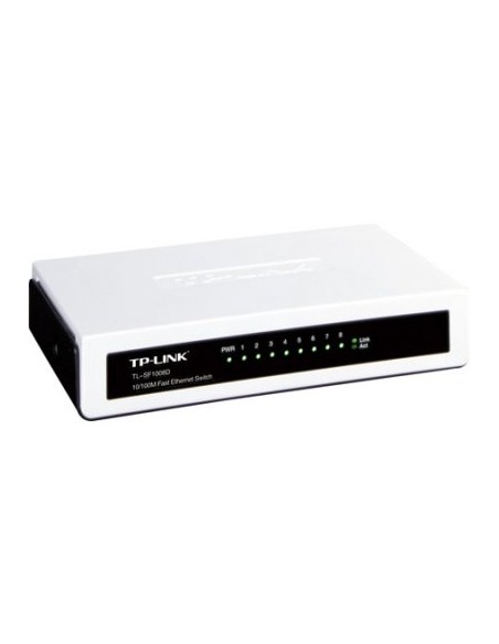 TP LINK TL SF1008D Switch 8x10 100Mbps Mini