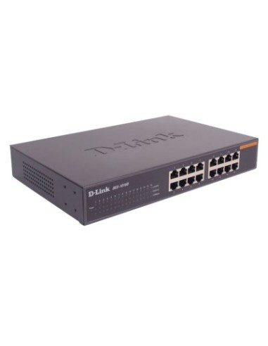 D Link DES 1016D Switch 16x10 100Mbps
