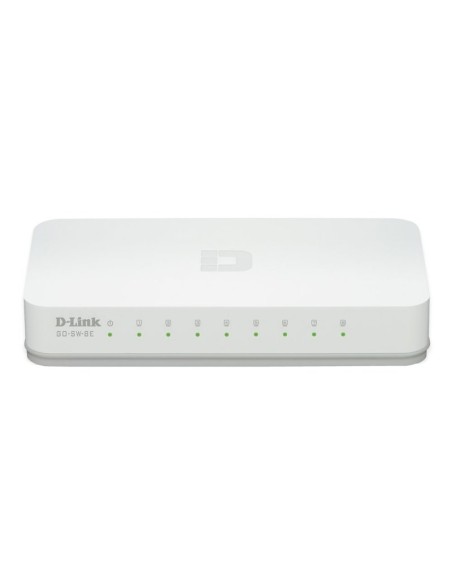 D Link GO SW 8E Switch 8x10 100Mbps Mini
