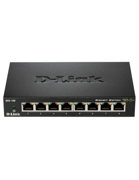 D Link DGS 108 Switch 8xGB Metal