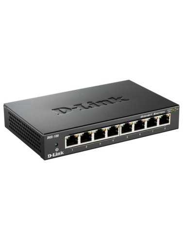 D Link DGS 108 Switch 8xGB Metal