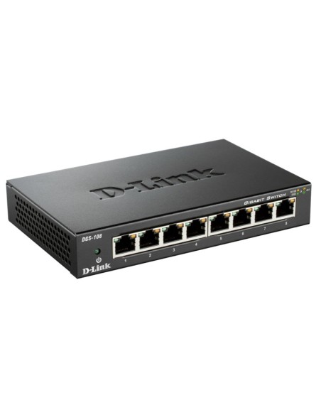 D Link DGS 108 Switch 8xGB Metal