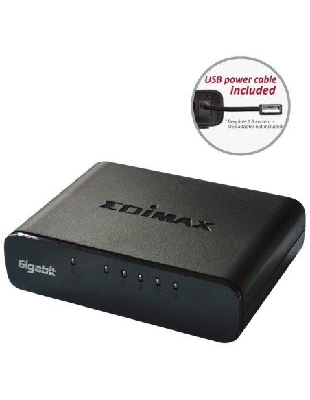 Edimax ES 5500G V3 Switch 5xGB Mini USB