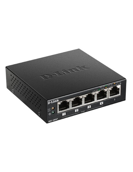 D Link DGS 1005P Switch 5xGB 4xPoE