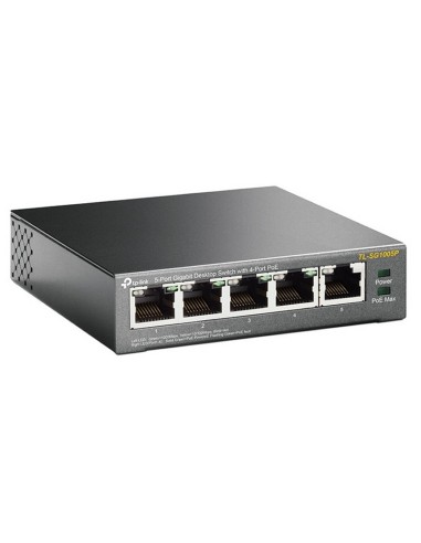 TP LINK TL SG1005P Switch 5xGB 4xPoE