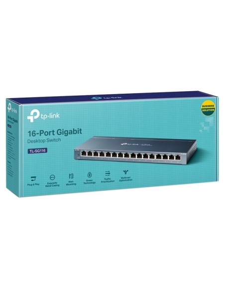 TP LINK TL SG116 Switch 16xGB