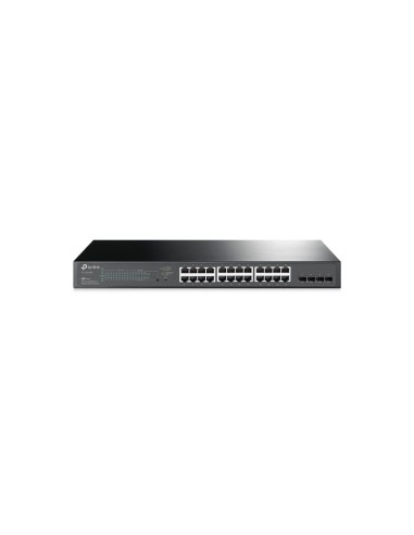 TP LINK TL SG2428P Switch 4xGB 24xPoE Enrackable