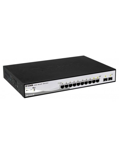 D Link DGS 1210 10P E Switch 8xGB PoE 2xSFP