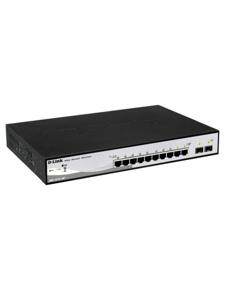 D Link DGS 1210 10P E Switch 8xGB PoE 2xSFP