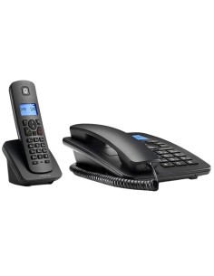 MOTOROLA C4201 Telefono Combo Fijo DECT Negro 2