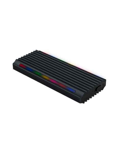 Tooq Caja Externa SSD M2 NGFF NVMe USB C Negro